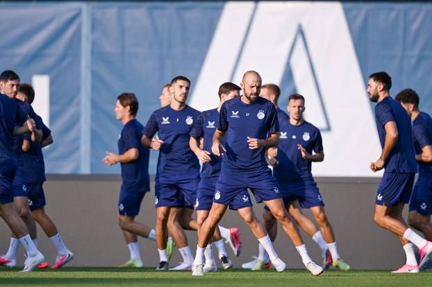 Zagreb: Trening igrača Dinama 