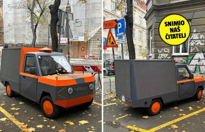 FOTO Zagrepčanin je snimio misteriozno vozilo: 'Nisam ovo još vidio!' Evo o čemu se radi