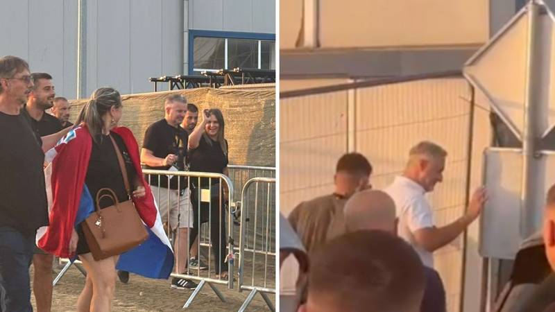 POGLEDAJTE VIDEO Thompson stigao na koncert u Vukovar, došla i njegova supruga Sandra