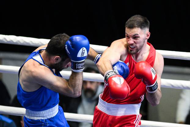 Finale prvenstva Hrvatske u boksu, Gabrijel Veočić - Damir Plantić