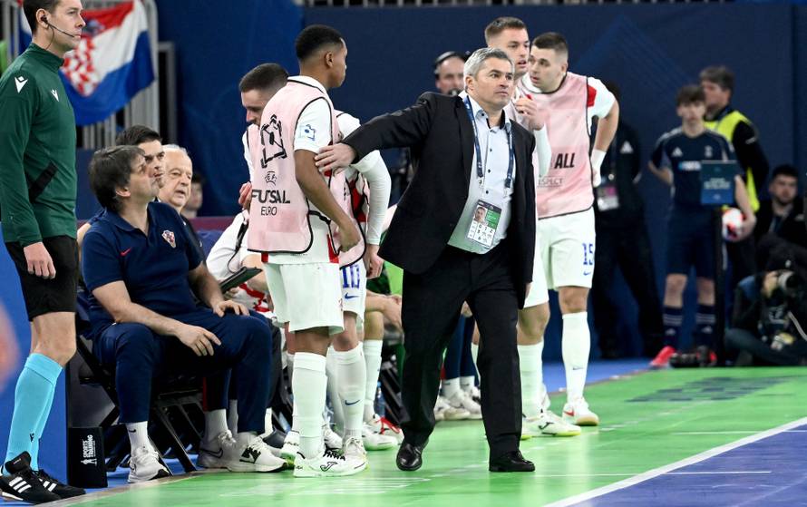 Susret Hrvatske i Španjolske u polufinalu Europskog prvenstva u futsalu