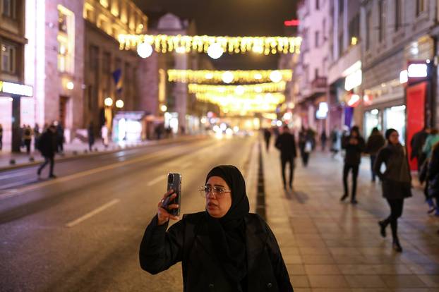 Sarajevo: Blagdanska atmosfera u centru grada