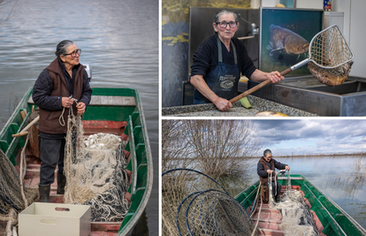 Nada je posljednja ribarica na Dunavu: 'Imam 75 godina, ne znam plivati, a ribu lovim sama'