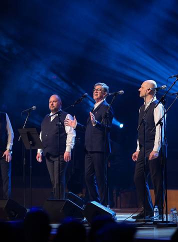 Zagreb: Klapa Rišpet održala je koncert u Lisinskom 