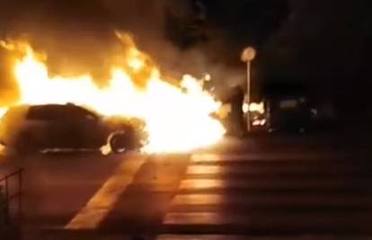 Uhitili osumnjičenog za požar: Izgorjeli su auto i kontejner