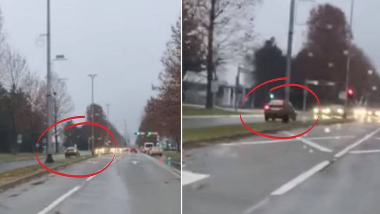 VIDEO Kroz Čakovec u krivom smjeru. Vozači izbjegli sudar