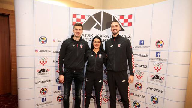 Zagreb: Konferencija za medije povodom odlaska seniorske karate reprezentacije na Svjetsko prvenstvo u Dubai