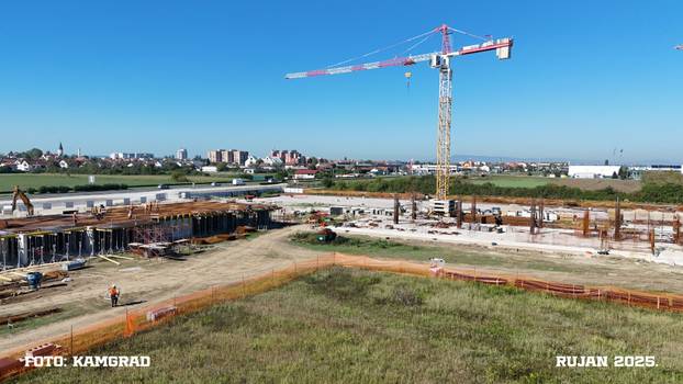 FOTO Pogledajte kako raste novi dom 'vatrenih' u Gorici!