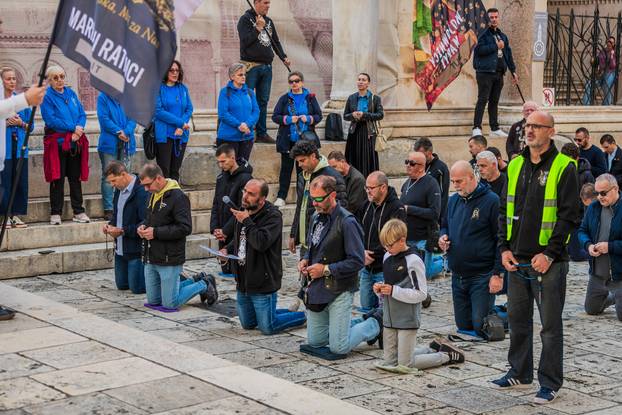 Split: Molitelji na Peristilu okupili su se i ove prve subote u mjesecu