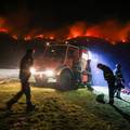 Veliki požar kod Barbana: Sve je krenulo s požarom automobila, izgorjelo 30-ak hektara šume