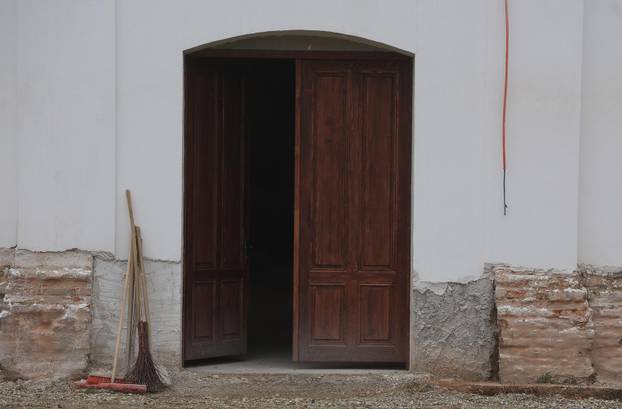 Žažina: Obilazak obnove crkve sv. Nikole i Vida