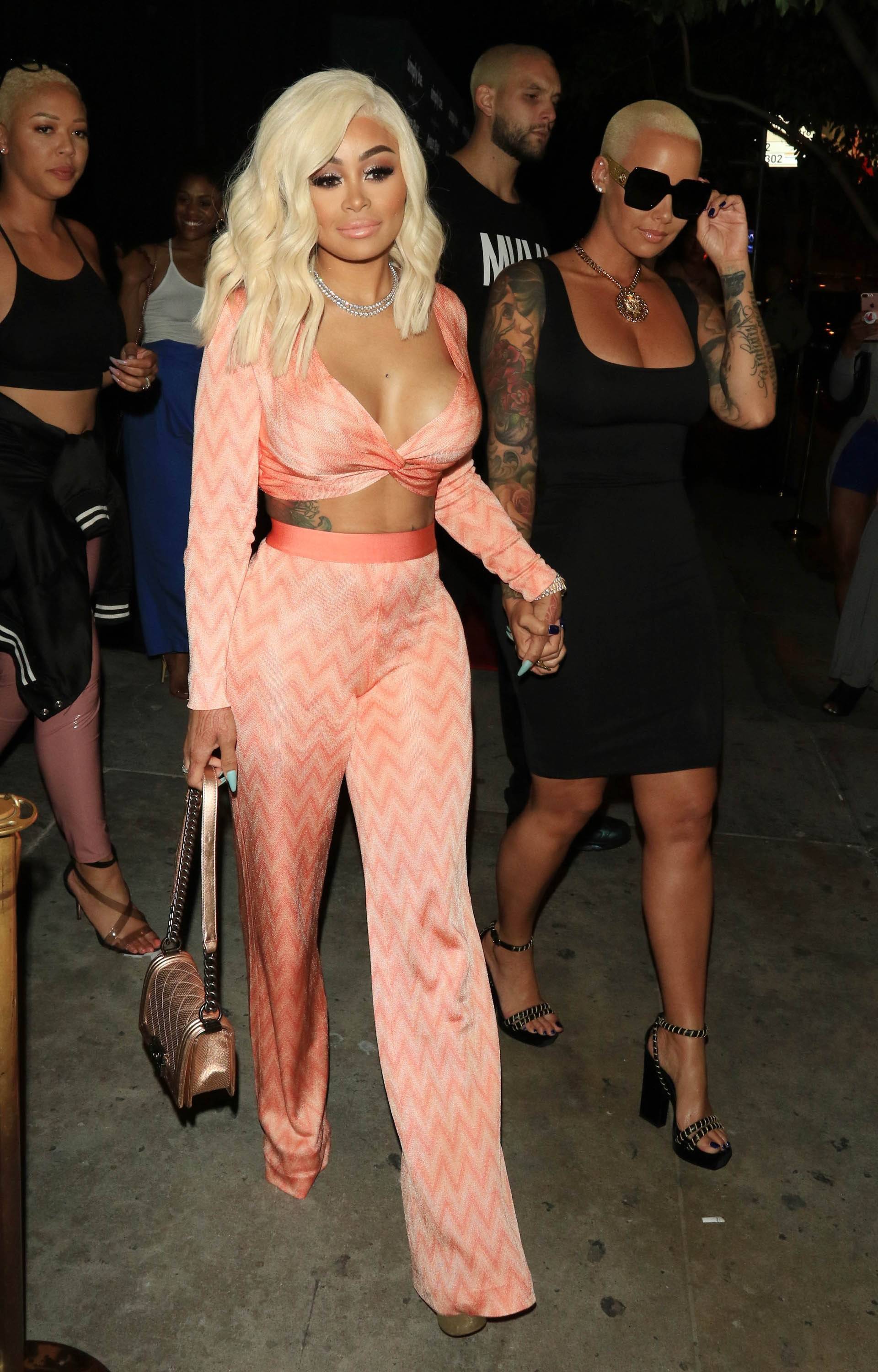 Blac Chyna and Amber Rose sighting - Los Angeles