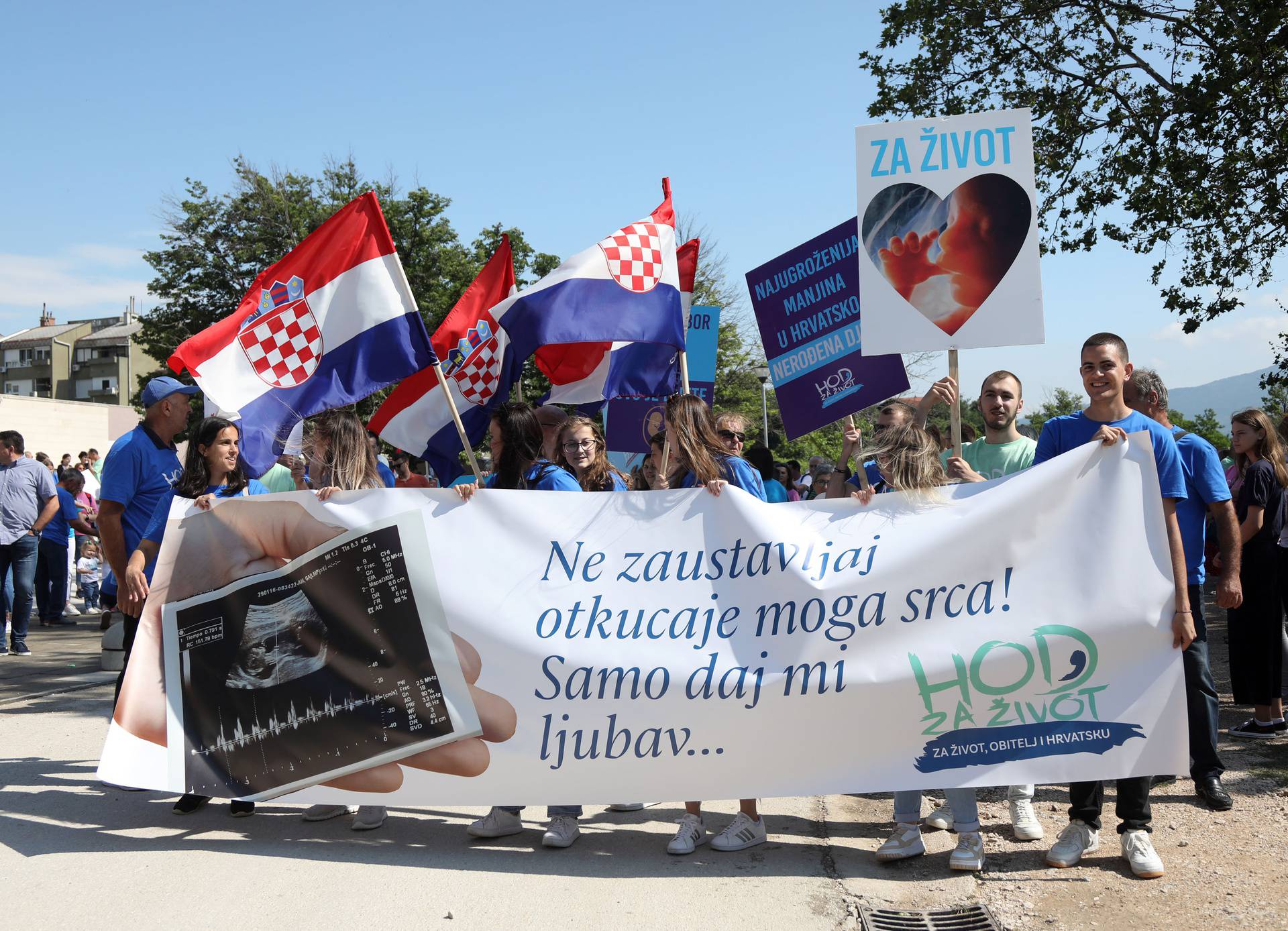 Knin po prvi puta domaćin Hoda za život, obitelj i Hrvatsku