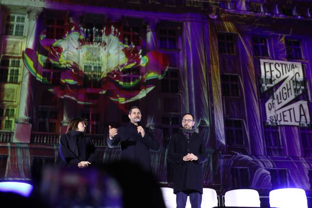 Zagreb: Svečano otvorenje Festivala svjetla