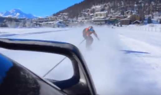 Ušao u Guinnessa: Vozio preko 150 km/h na snowboardu