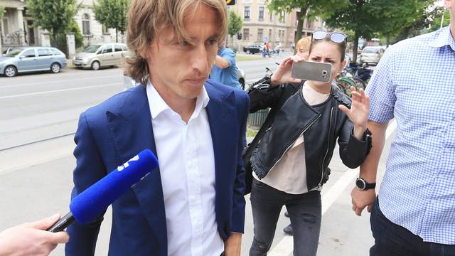 Osijek: Luka Modrić svjedočio na suđenju braći Mamić i ostalima