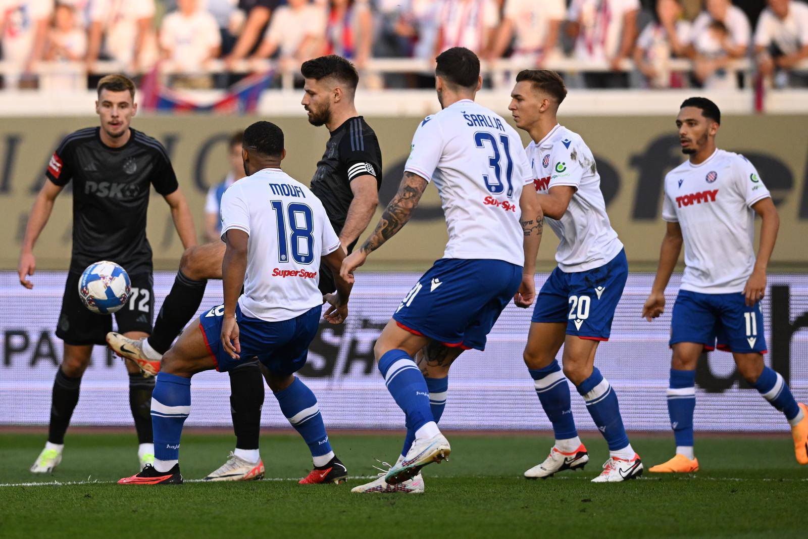 Split: Derbi Hajduka i Dinama na stadionu Poljud