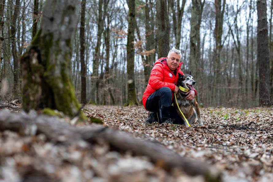 24sata Zagreb: HGSS-ov potražni pas Dracko i njegov vodič Kruno Stipetić