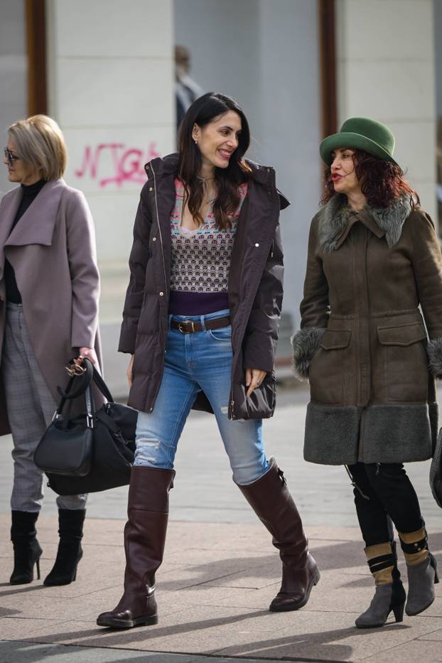 Zagreb: Anica Kovačević na subotnjoj špici