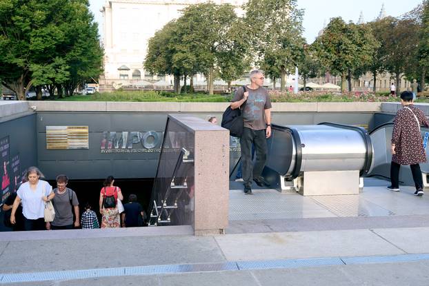 Zagreb: Pokretne stepenice kod Importane centra ponovno rade