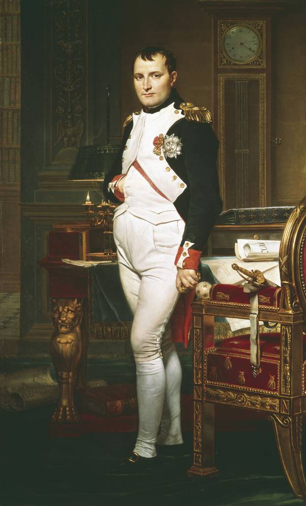 Portrait of Napoleon by David Jacques Louis