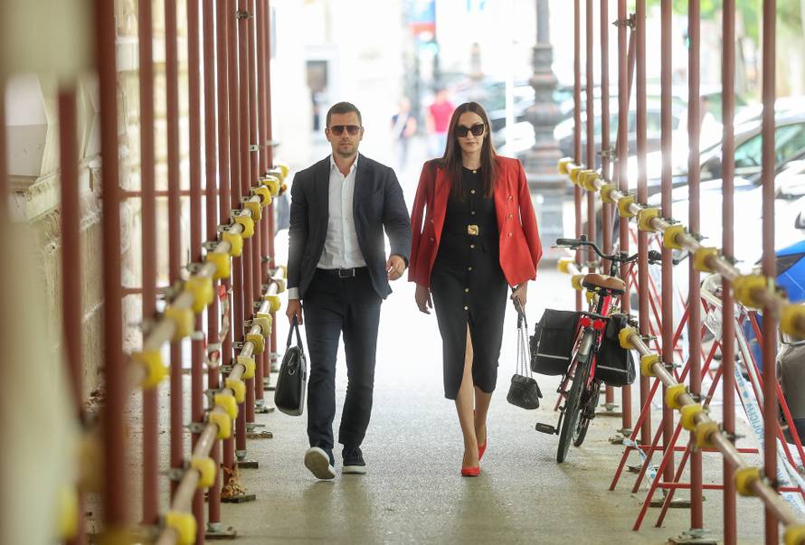 Zagreb: Jelena Drlje dolazi na prvo suđenje Josipa Pleslić ex Rimac