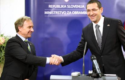 Kotromanović se sastao sa slovenskim ministrom obrane