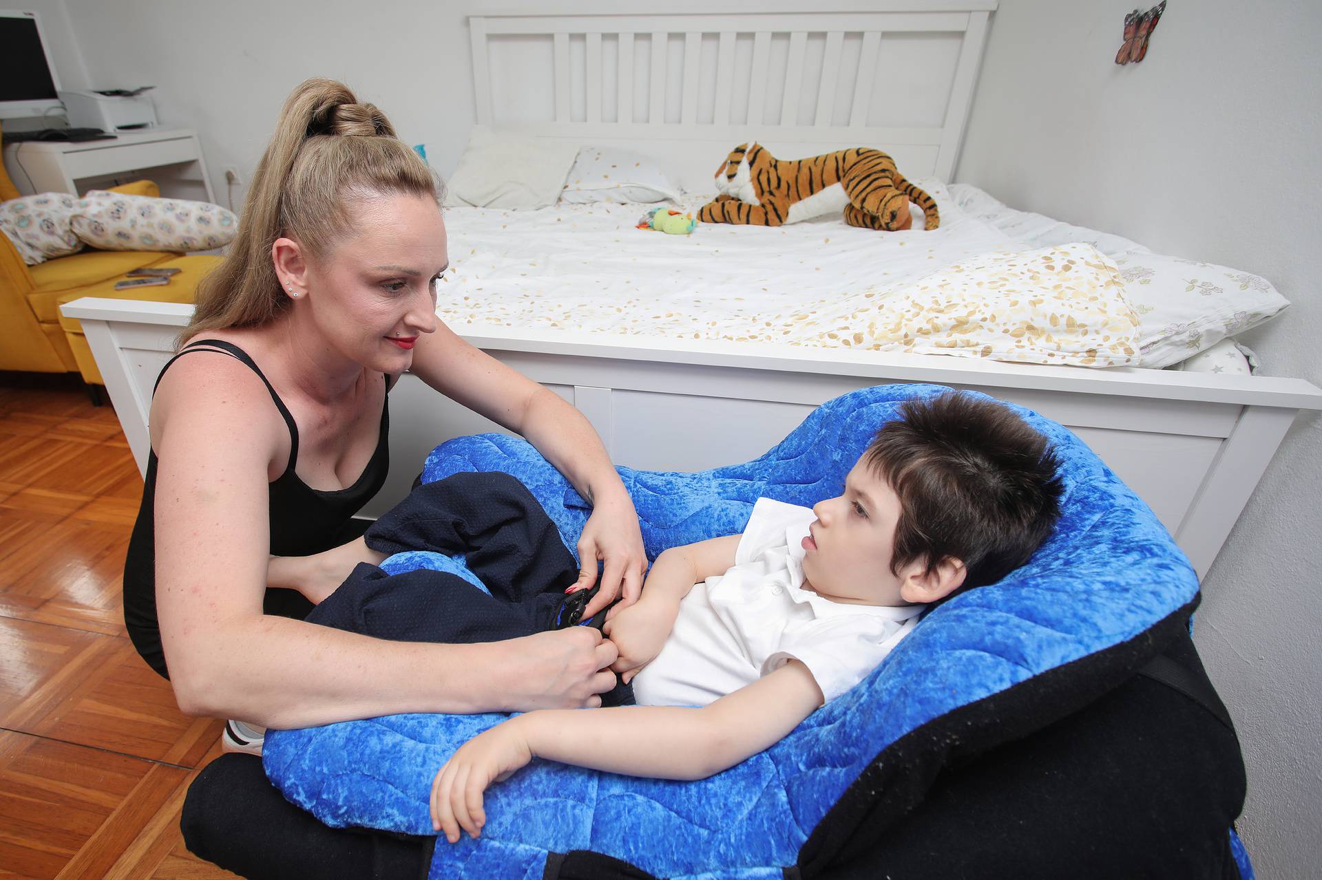 Zagreb: Noa (3) dva puta preživio meningitis