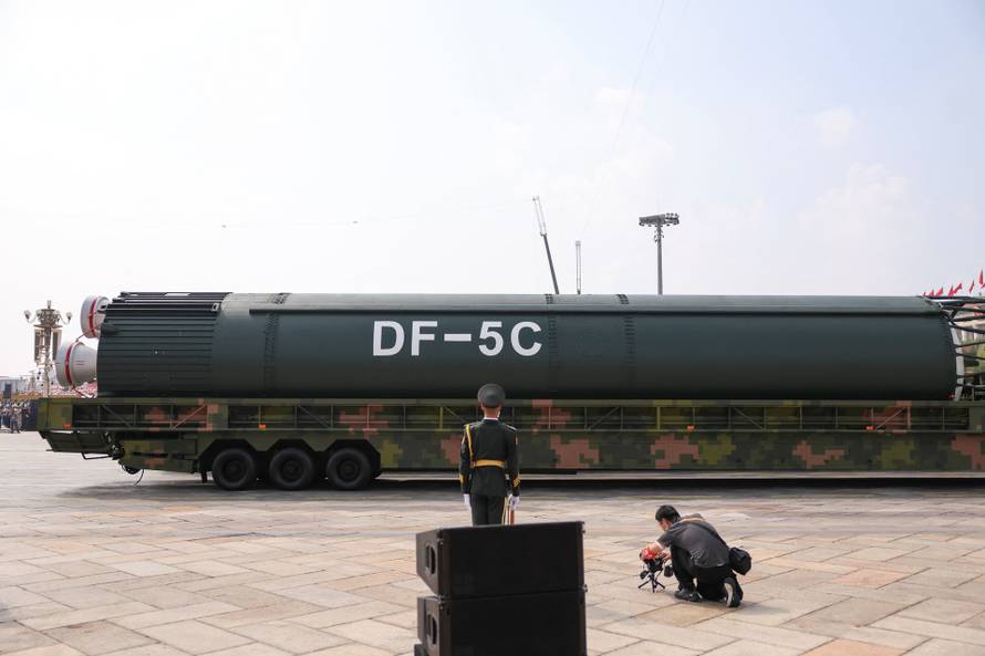 Military parade to mark the 80th anniversary of the end of World War Two, in Beijing