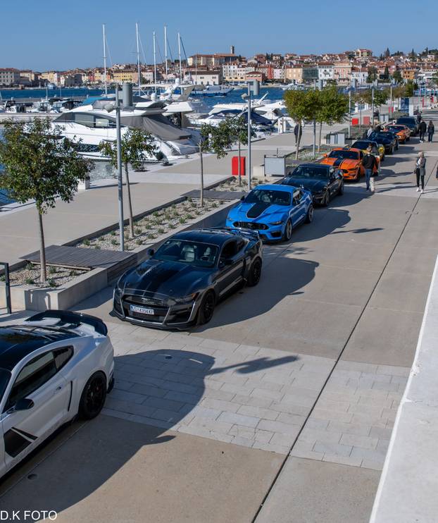 GALERIJA Kultni američki Mustanzi zablistali su u Rovinju