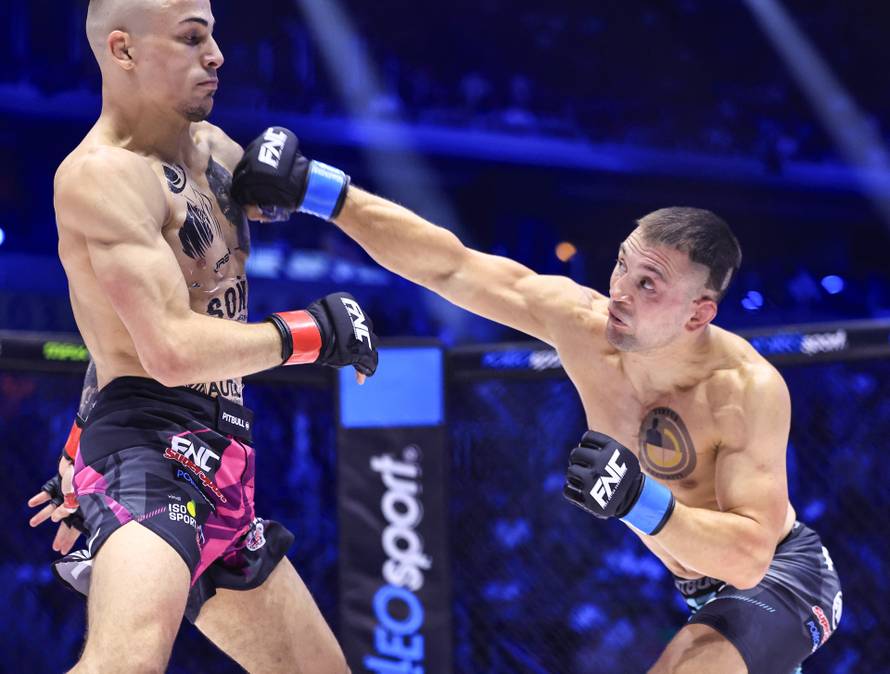 Zagreb: Fight Nation Championship - FNC 24, borba Fran Luka Đurić - Stipe Brčić