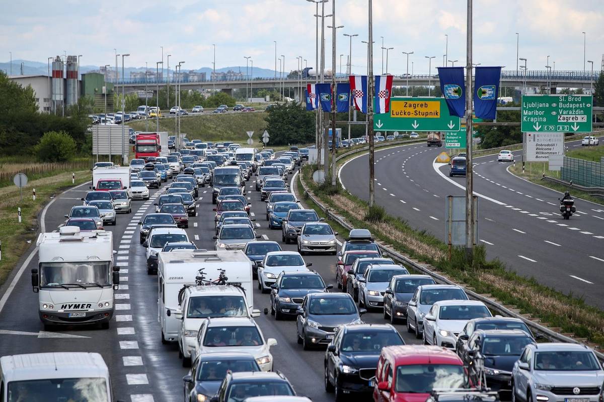 Nastavlja se kaos na obilaznici: Kod Zaprešića kolona od 2 km