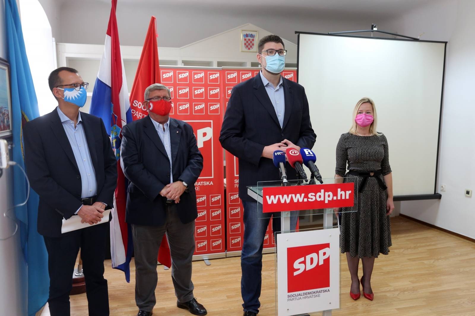 Rijeka: SDP presdtavio svoje kandidate za gradonačelnika i zamjenika