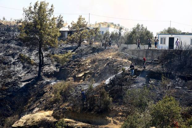 Wildfire in the southern city of Antalya