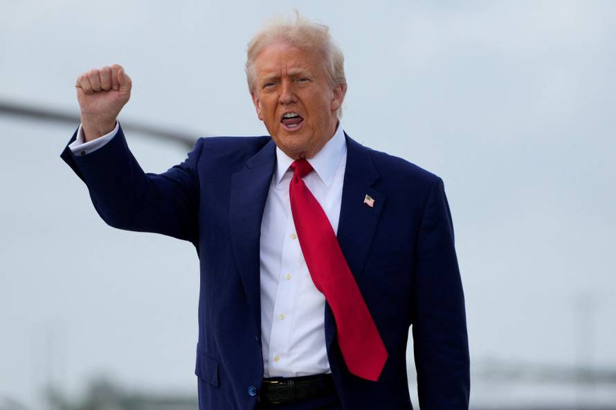 U.S. President Trump travels to Florida