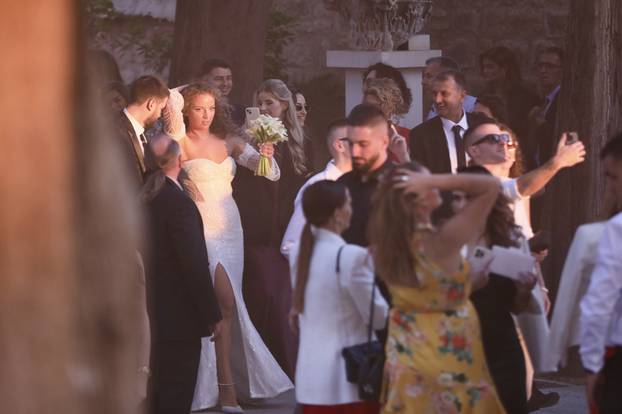Split: Vjenčanje sina Nevenke Bečić