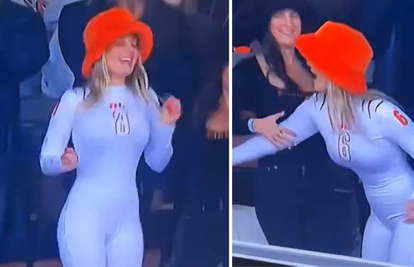 VIDEO Kamere na utakmici nisu se skidale s djevojke u bijelom