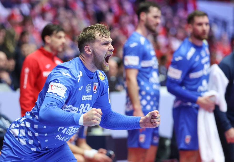 Susret Islanda i Hrvatske u utakmici za treće mjesto EHF Europskog prvenstva