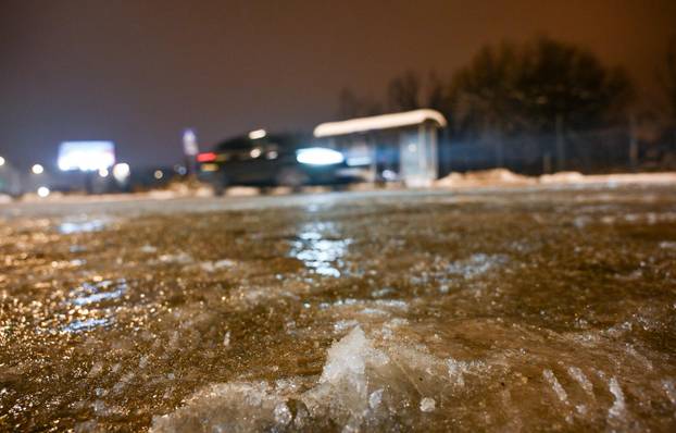 Zagreb: Pada ledena kiša