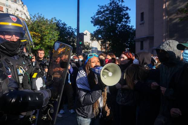 Nationwide day of student protests in France