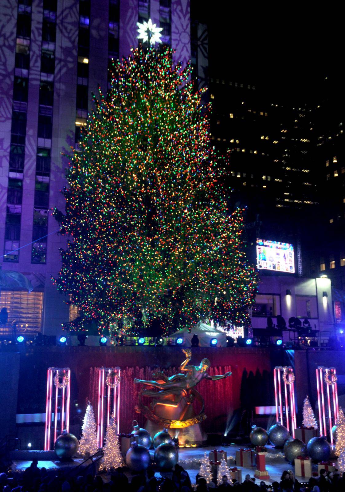 82nd Annual Rockefeller Christmas Tree Lighting Ceremony - New York