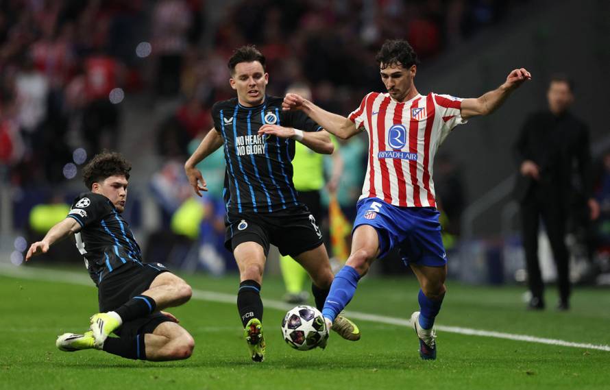 UEFA Champions League - Play Off - Second Leg - Atletico Madrid v Club Brugge
