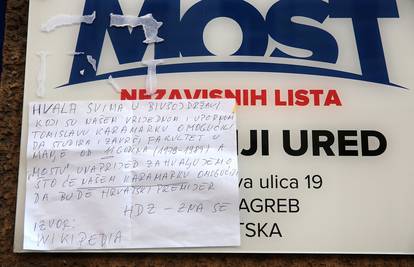 "Hvala Mostu, omogućit će Karamarku da bude premijer"