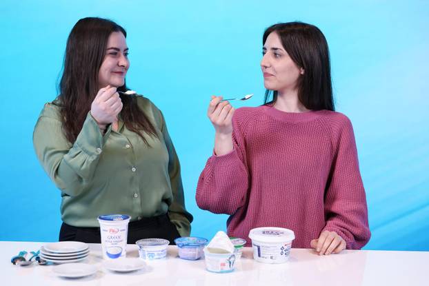 24SATA Zagreb: Testiranje gr&ccaron;kih jogurta