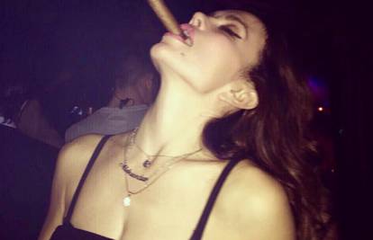 Severina pozirala  s cigarom u ustima: Inače ih ne podnosim