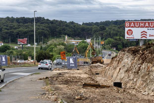 Pula: Radovi na rekonstrukciji sjevernog ulaza u Pulu