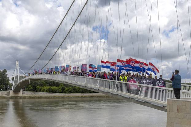 Osijek: Održan je  Hod za život