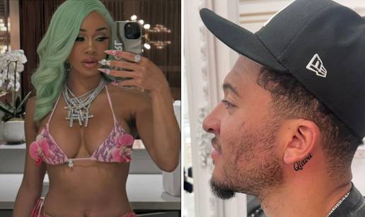 FOTO Ne želi ga United, Chelsea ga je odbio, ali on ne mari! Iza uha istetovirao ime reperice