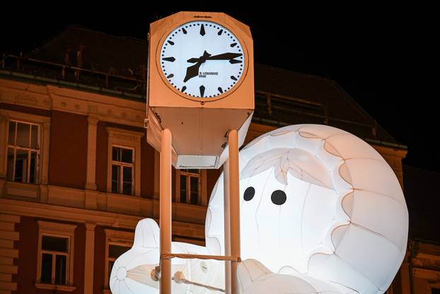 Pripreme za Festival svjetla u Zagrebu