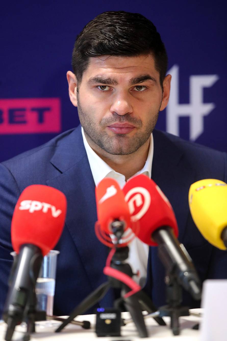 Zagreb: Filip Hrgović uoči borbe protiv Scotta Alexandera 